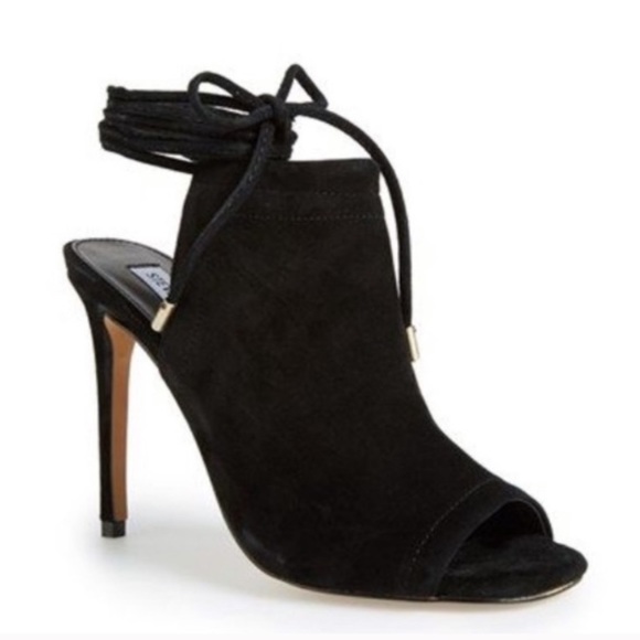 Steve Madden Shoes - Lace up Black Heel